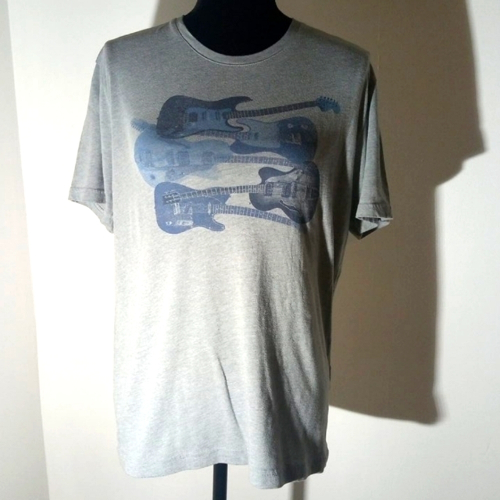 Banana Republic Guitars Soft Tee Shirt